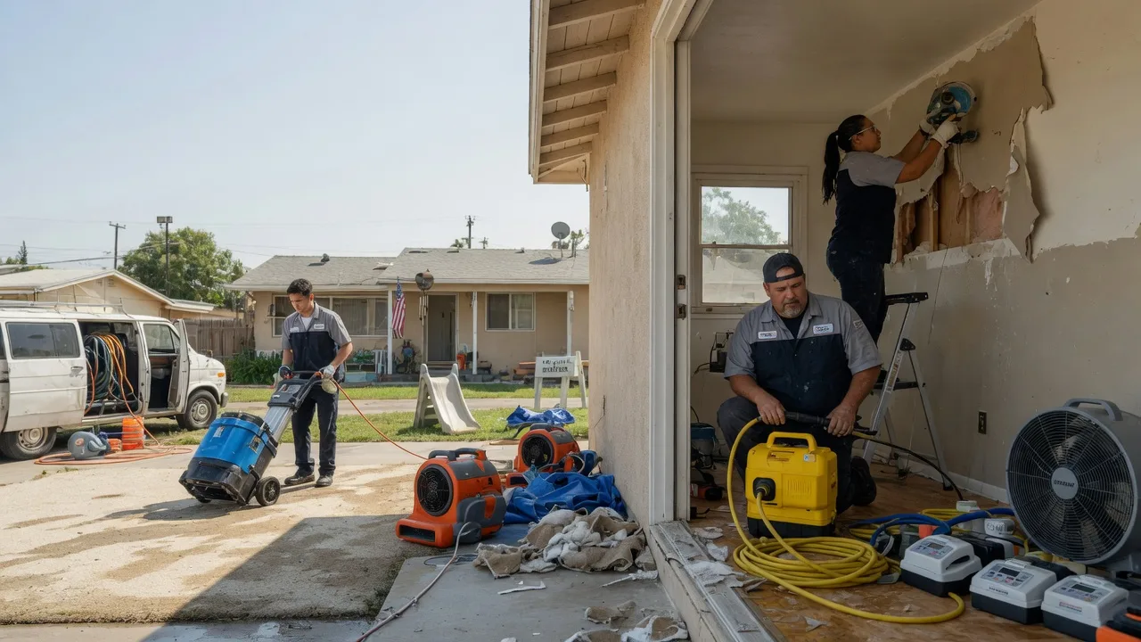 Water Damage Restoration in Buckholts, TX near me